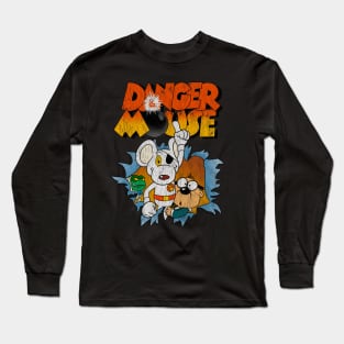 Vintage Danger Mouse Long Sleeve T-Shirt